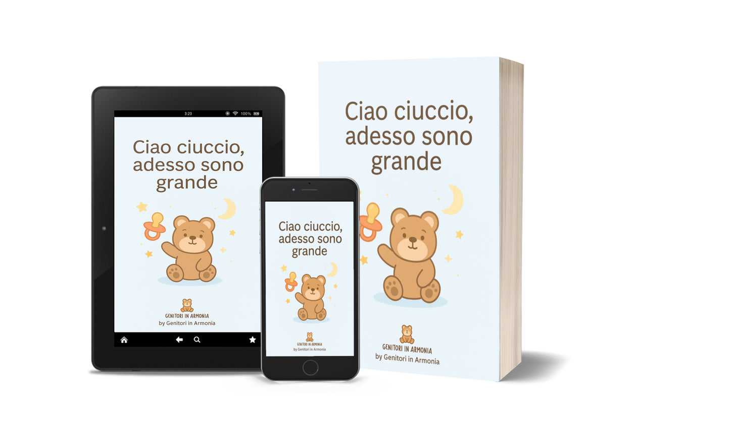 Ciao Ciao Ciuccio adesso sono Grande